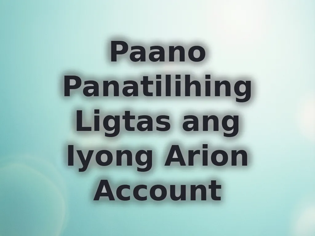 Account Security